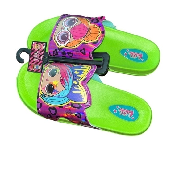 L.O.L. Surprise! Other - L.O.L. Surprise! Beach Sport Slide Sandal (Big Girls) Size 5-6